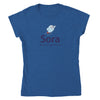 Sora - Women's Cut Crewneck T-shirt - Heather Royal