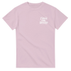 I Stand with Libraries - Crewneck T-shirt - Light Pink