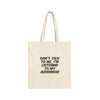 I'm Listening to my Audiobook (Text Only) - Tote Bag - Natural