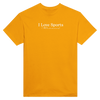I Love Sports (Romance) - Crewneck T-shirt - Gold