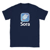 Sora - Crewneck T-shirt - Navy