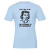 I'm Listening to my Audiobook - Crewneck T-shirt - Baby Blue