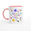 Returns Books Early - Two-Toned 11oz Ceramic Mug - Ceramic Pink