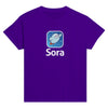 Sora - Kids Crewneck T-shirt - Purple