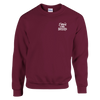 I Stand with Libraries - Crewneck Sweatshirt - Maroon