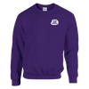 I Stand with Libraries - Crewneck Sweatshirt - Purple