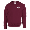 I Stand with Libraries - Crewneck Sweatshirt - Maroon