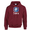 Sora - Hooded Sweatshirt - Garnet