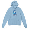Sora - Hooded Sweatshirt - Light Blue