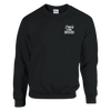 I Stand with Libraries - Crewneck Sweatshirt - Black