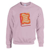 Support Your Local Library - Crewneck Sweatshirt - Light Pink