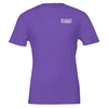 I'm Listening to my Audiobook (Back Design) - Crewneck T-shirt - Heather Team Purple