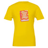 Support Your Local Library - Crewneck T-shirt - Maize Yellow