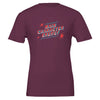 Main Character Energy - Crewneck T-shirt - Heather Maroon