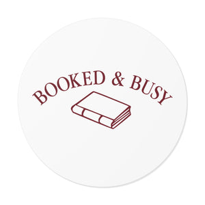 Booked & Busy - Sticker