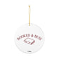 Booked & Busy - Ornament