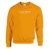I Love Sports (Romance) - Crewneck T-shirt - Gold