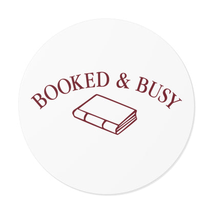 Booked & Busy - Sticker