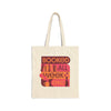 Booked All Weekend - Coral - Tote Bag - Natural