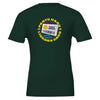 Party Hard with Your Library Card - Crewneck T-shirt - Forest Green