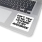 I'm Listening to My Audiobook - Sticker