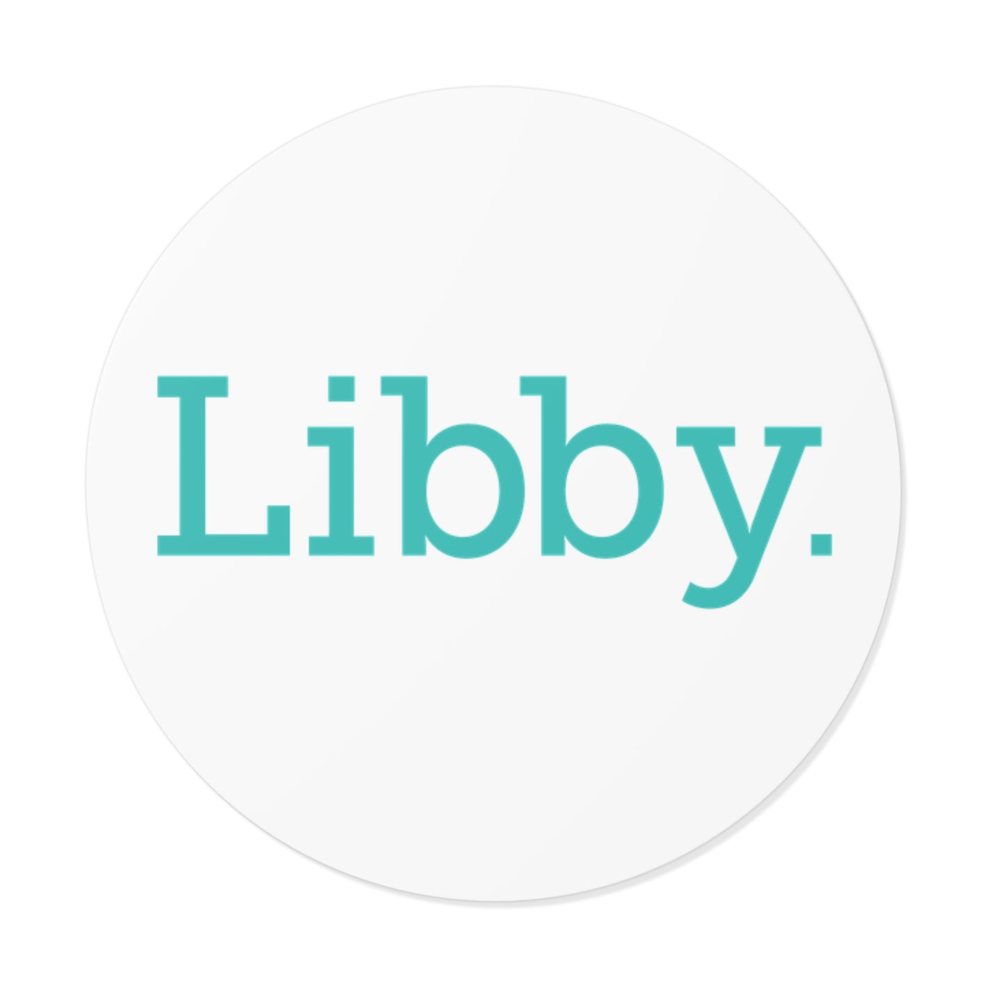 Libby Logo - Sticker