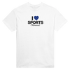 I Love Sports (Romance) - Find Your Team! - Crewneck T-shirt - White