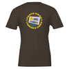 Party Hard with Your Library Card - Crewneck T-shirt - Brown