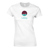 Libby - Women's Fitted Crewneck T-shirt - White