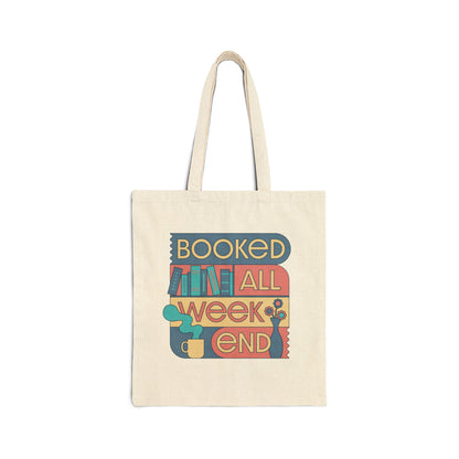 Booked All Weekend - Pastels - Tote Bag