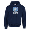 Sora - Hooded Sweatshirt - Navy