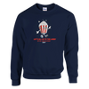Let's All Go to the Lobby - Crewneck Sweatshirt - Navy