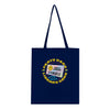 Party Hard with Your Library Card - Tote Bag - Navy