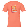 Apoya a tu biblioteca - Crewneck T-shirt - Coral