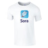 Sora - Crewneck T-shirt - White