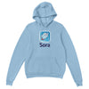 Sora - Hooded Sweatshirt - Light Blue