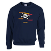 What's More Punk Than Free? - Crewneck Sweatshirt - Navy