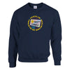 Festeja con tu Tarjeta de Biblioteca - Crewneck Sweatshirt - Navy