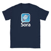 Sora - Crewneck T-shirt - Navy