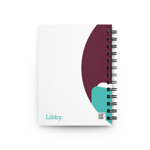 My Libby Notebook Spiral Bound Journal, Custom Notebook for Writing, Gifts for Students, Gratitude Journal, Daily Planner, Creative Ideas Book