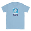 Sora - Crewneck T-shirt - Light Blue