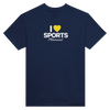 I Love Sports (Romance) - Find Your Team! - Crewneck T-shirt - Navy