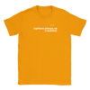 Captions Always On - Crewneck T-shirt - Gold