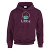 Libby - Hooded Sweatshirt - Maroon