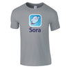 Sora - Crewneck T-shirt - Sport Grey