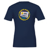 Party Hard with Your Library Card - Crewneck T-shirt - Navy