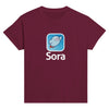 Sora - Kids Crewneck T-shirt - Maroon