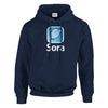 Sora - Hooded Sweatshirt - Navy